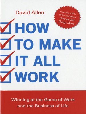 cover image of How to Make it All Work